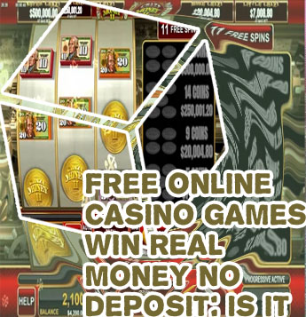 No deposit slots win real money