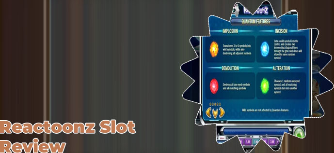 Reactoonz slot demo