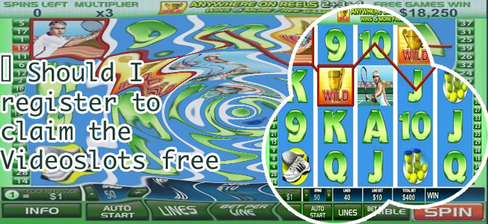 Video slots free spins code