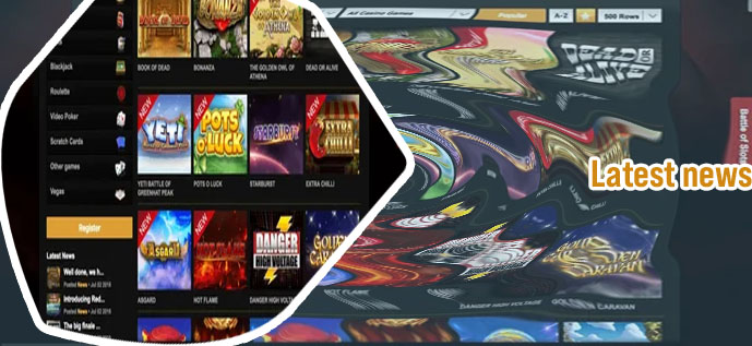 Videoslots news
